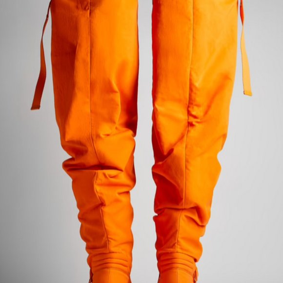 RARE! CamperLab Traktori Above-Knee Boot Orange Vulcanized US SZ12 New/Tags/Box main image 12
